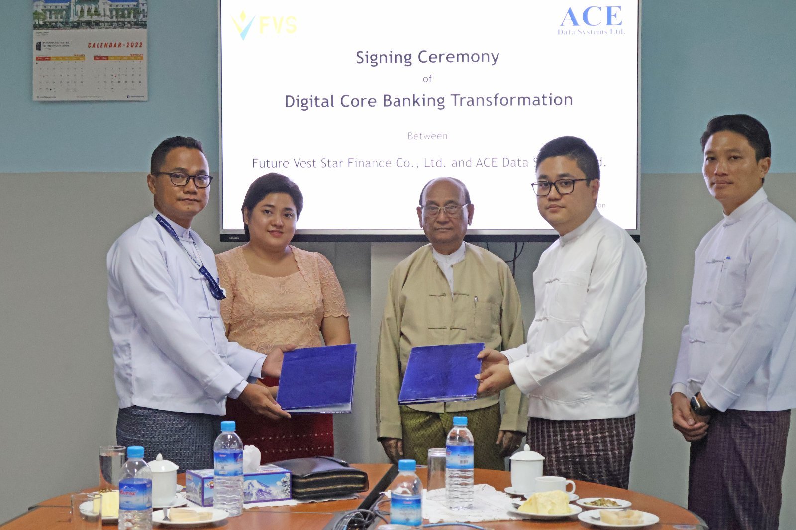 Signing Ceremony of Digital Core Banking Transformation